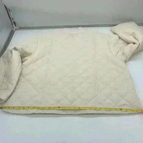 A new day Quilted Jacket Cream Size XL - Picture 15 of 16